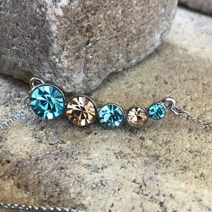 Charm Necklace | Crystals